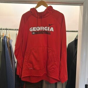 Nike thermafit Georgia basketball hoodie size L